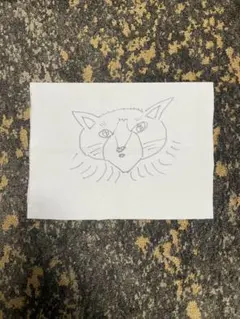アメリカ製 輸入ラバースタンプ マウント済 『 本に乗った王さま猫