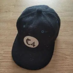 カシラc4ロゴ ダークブルー ベースボールキャップ