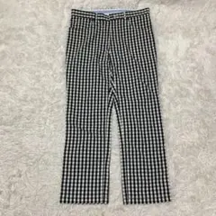 ▲FootJoy フットジョイ▲スポーツウェア パンツ チェックモノクロM