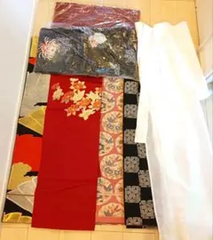着物 浴衣 帯 長襦袢 ７点セット まとめ売り