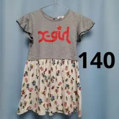 X-girl STAGES ミッキー ワンピース 140cm