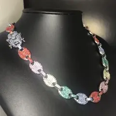 ジルコニア インフィニティフォーリーフ ネックレス＆ブレスレット