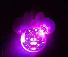 ディズニー 光る ミニーマウス ペンダントライト