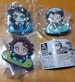 鬼滅の刃キャラばんちょうこう　ヘアクリップ　獪岳　愈史郎　炭治郎　3点セット