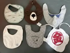 ベビースタイ6点セット（3つは未使用品）