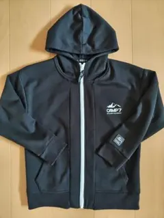 CAMP7 ブラックパーカー 140サイズ