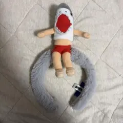 ユニバ USJ ジョーズ サメ人間 カチューシャ