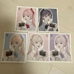 にゃあちゃんの文具屋さん　ステッカー　5枚