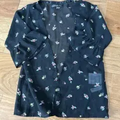 futafuta 花柄レースカーディガン 100