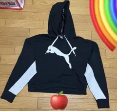美品✨PUMA プーマ レディース パーカー ブラックのサムネイル