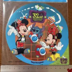 東京ディズニーランド 32周年記念 ステッカー