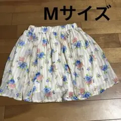 レディース　花柄フレアスカート　CINEMA CLUB Mサイズのサムネイル