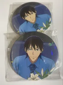 弱虫ペダル eeo 玉座ホロ柄 缶バッジ 今泉俊輔セット