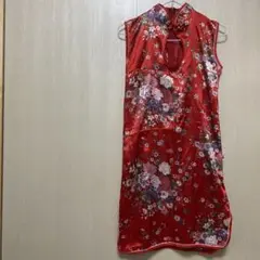 コスプレ　ミニチャイナ　赤