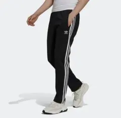【美品】adidas アディダス　ジャージトラックパンツ　M ブラック