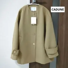 新品未使用⭐︎2024aw⭐︎cadune⭐︎コート⭐︎サイズ36 2025年最新】カデュネの人気アイテム - メルカリ
