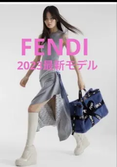 FENDI フェンディ スカート グレー　ウールスカート 40のサムネイル
