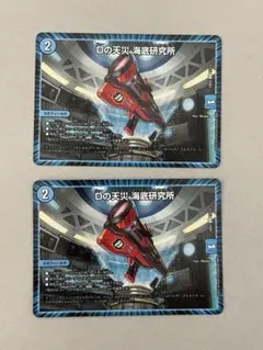 らくらくメルカリ便　Dの天災 海底研究所 2枚セット