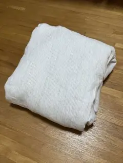 無印良品　麻平織　ボックスシーツ　シングル