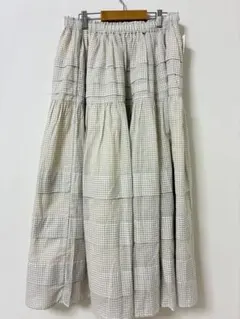 サマンサモスモス♡新品 シアータックギャザースカート ベージュ フリーサイズのサムネイル