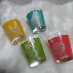 新品！ムーミン ガラスコップ 4個セット