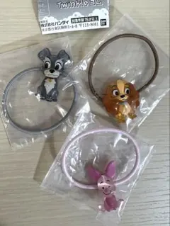 ディズニー　twinkleゴム ヘアゴム　3種