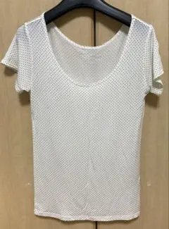ユニクロ　Tシャツ　ドット　Mサイズのサムネイル