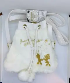 【新品タグ付き】ディズニー クリスマスウィッシュ　 ふわもこショルダーバッグ