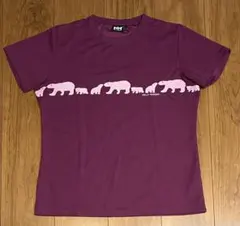 HELly HANSEN ヘリーハンセン 白熊 パープル Tシャツ XLのサムネイル