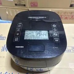 エラー有り処分特価】東芝 RC-10ZWP 2020年式 ブラック 説明書付き