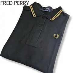 ▪️FRED PERRY ポロシャツ　半袖　新品未使用タグ付　ロゴ刺繍 タグ付き】FRED PERRYフレッドペリー ポロシャツ 半袖 刺繍ロゴ 夏物