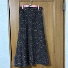 ヒョウ柄 フレアスカート Fサイズ
