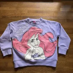 【値下げ】Disney Princess アリエル トレーナー110