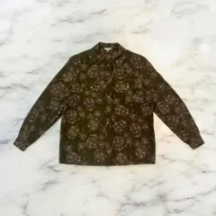 柄シャツ 長袖 シャツ