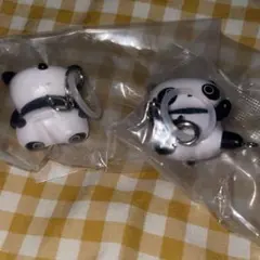 たれぱんだ つなげて可愛い マスコットチャーム 　カプセルトイ 2個セット