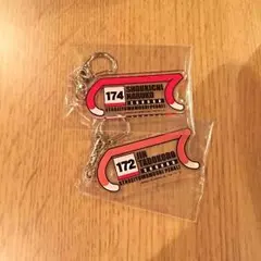 舞台弱虫ペダル アニカフェ アクリルキーホルダー 鳴子田所セット