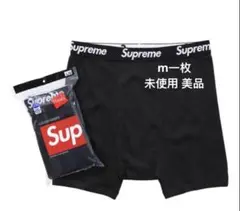 Supreme Hanes ボクサーパンツ ブラック M1枚 新品 未使用美品