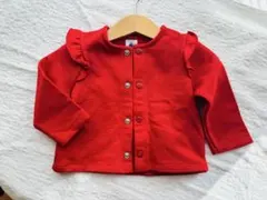 【値下げ】プチバトー　カーディガン　12m/74cm