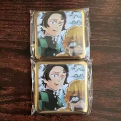 鬼滅の刃　ダイニング　立志編　缶バッジ　竈門炭治郎　我妻善逸　鬼滅シアター　限定