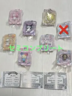 サンリオキャラクターズ サンリオ パッケージミニチュアコレクション　セミコンプ