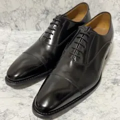 試着のみ✨リーガル ストレートチップ メダリオン 122R レザー 黒 25cm