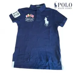 Polo by Ralph Lauren ビッグポニー ポロシャツ S ネイビー