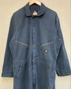 00s　Dickies　つなぎ　作業着　ネイビーのサムネイル