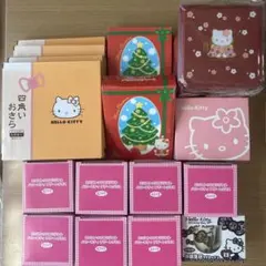 キティ重箱、グラス、クリスマスプレート、お皿まとめ売り