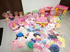 【豪華】メルちゃん 人形4体セット お世話グッズ＆大量手作り服 まとめ売り