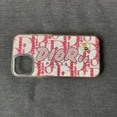 Dior iPhoneケース 13ホワイト・ピンク