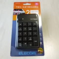 新品未開封 ELECOM TK-TCM012 テンキー 2ポートUSBハブ