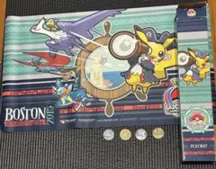 ポケモンカード 2015 wcs プレイマット箱付き　コイン4枚付き