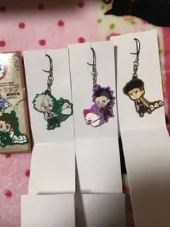 ローソンコラボ　ラバーストラップ　3点セット