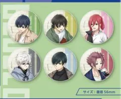 ブルーロック 缶バッジ まねきねこ 6個 コンプ